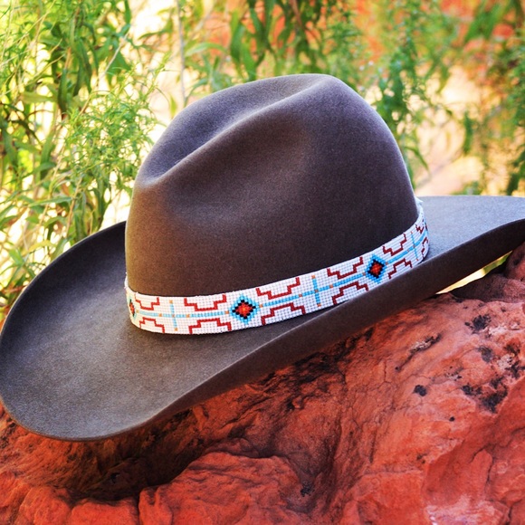 Shady Ladies Trading Accessories - Climbing Over Mountains Beaded Hatband